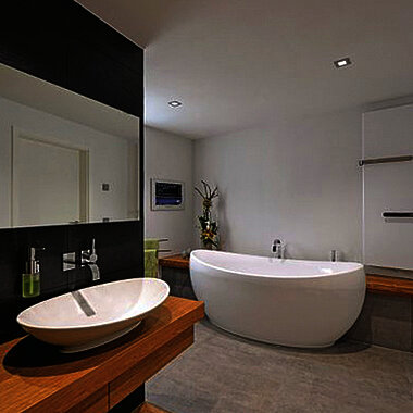Wellness im Badezimmer durch passendes Design