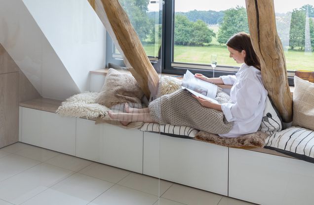 Wellnessoase im sanierten Badezimmer
