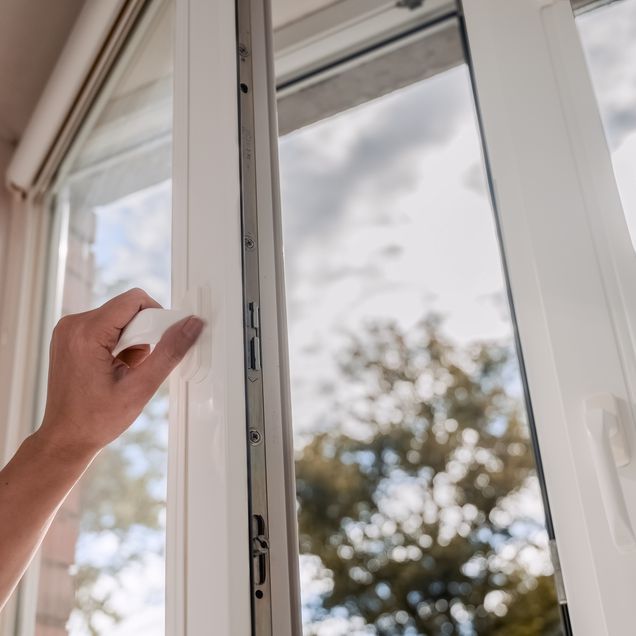 Fenster wird geöffnet.