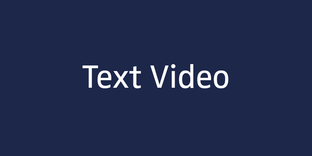 Text Video Text Video
