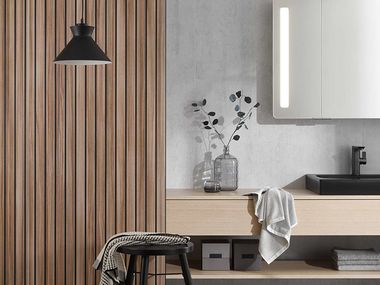 Designwände Badezimmer