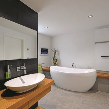 Wellness im Badezimmer durch passendes Design