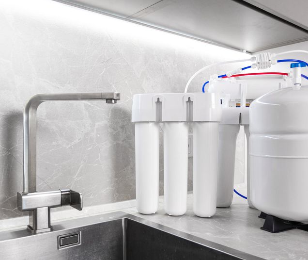 Wasserfilteranlage