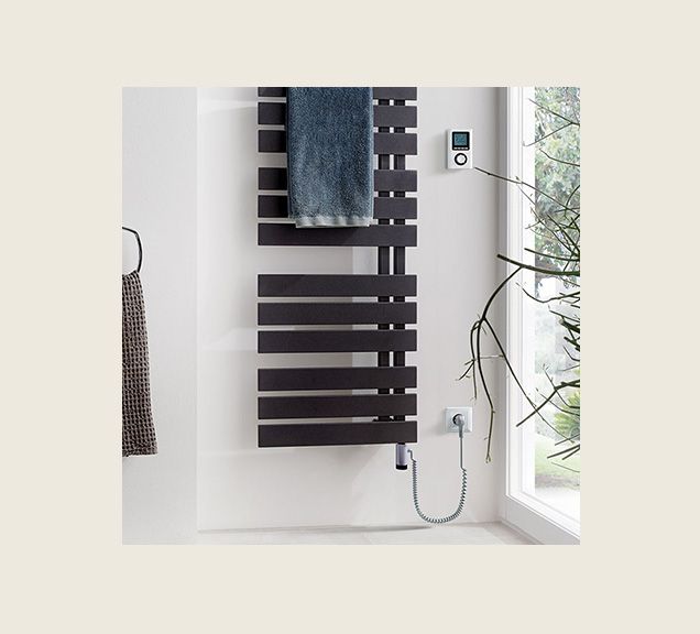 Heizkörper im Badezimmer Elektro- und Mischbetrieb