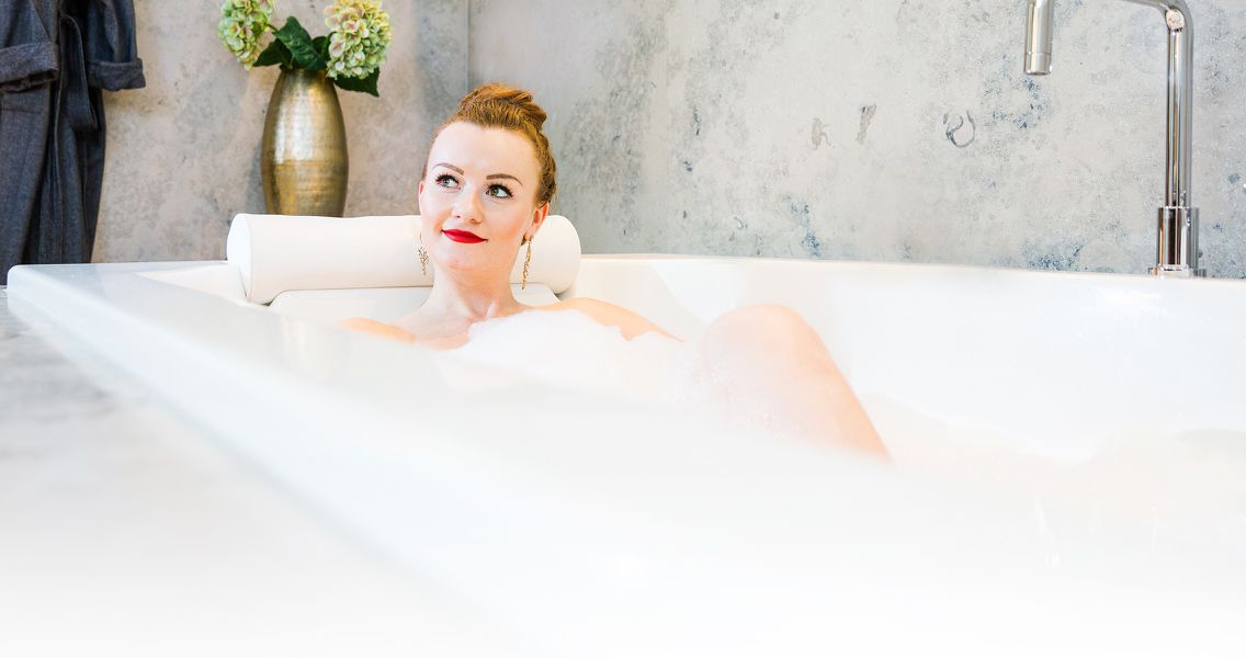 Beauty und Wellness Schaumbad