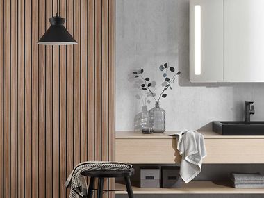 Designwände Badezimmer