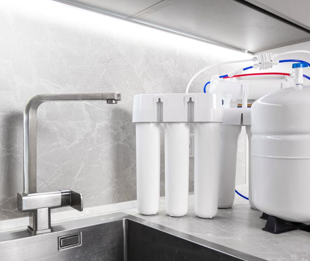 Wasserfilteranlage