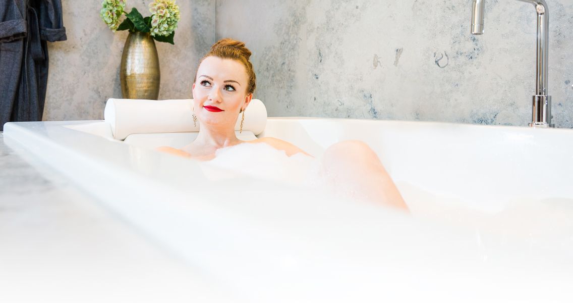 Beauty und Wellness Schaumbad