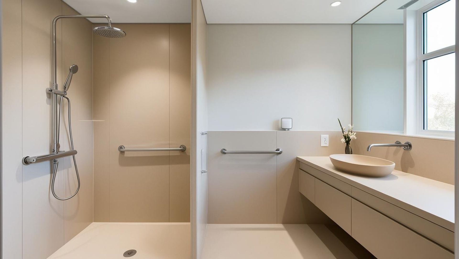 Mit einem modernem, barrierefreien Badezimmer sind Sie bestens gerüstet.